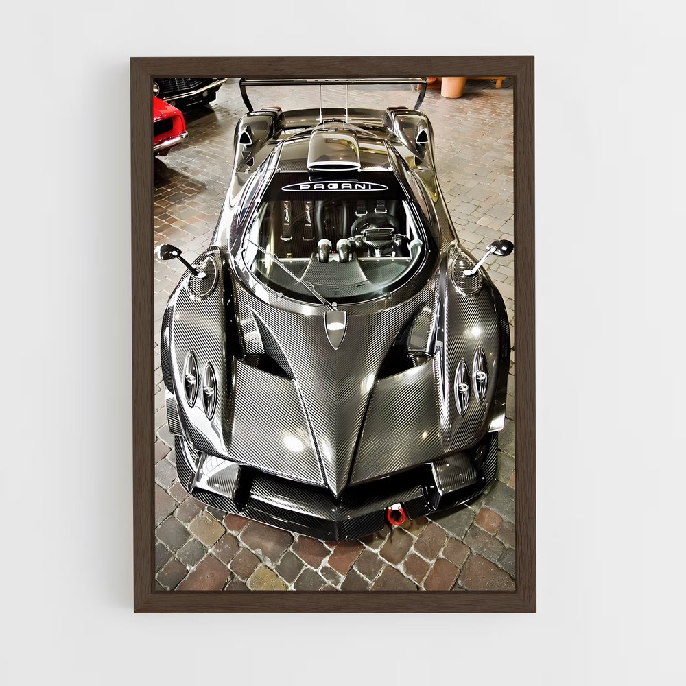Poster Zonda Silver Dream – affiche Pagani (vue 5)